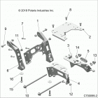 RZR RS1 PS MD Chassis, mounting, front gearcase - z20s1e99ng (c7...