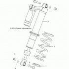 POLARIS GENERAL Suspension, front shock mounting - g20g4d99as  /  ...