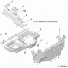 RZR XP 4 Body, floor - z20n4e99ac  /  al  /  an  /  bc  /  ...