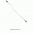 R18RT_87 RGR 900 XP ALL OPTIONS Drive train, front prop shaft - r18rt_87 all optio...