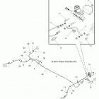 RANGER 570 CREW FULL SIZE Brakes, lines and master cylinder - r21cda57a1  / ...