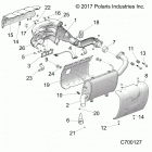 R19RRU99A9/AD/AJ/AP/B9/BD/BJ/BP RANGER 1000XP PS NSTR Engine, exhaust - r19rru99a9  /  ad  /  aj  /  ap ...