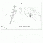 POLARIS GENERAL Accessory, mirror, rear - g20g4d99as  /  bs (70079...