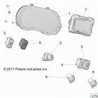 R19RHE99AD/BD/LD/K99AK/BK POLARIS GENERAL 1000 4P PS RC Engine, crankcase and crankshaft - r19rhe99ad  /  ...