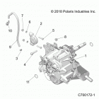 R19RHE99AD/BD/LD/K99AK/BK POLARIS GENERAL 1000 4P PS RC Drive train, main gearcase mounting - r19rhe99ad  ...
