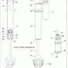 RZR XP 4 Suspension, front shock internals - z20n4e99ac  / ...