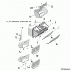 RZR XP 4 Body, dash storage - z20n4e99ac  /  al  /  an  /  ...