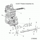 RANGER 1000XP PS NSTR RC Engine, mounting - r20rrw99a9  /  aa  /  af  /  ap...