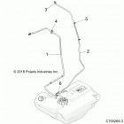 RZR XP Body, fuel lines - z20nae99fc  /  e99nc  /  s99cc ...