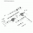 R19RCA57A1/A4/B1/B4 RANGER 570, FULL SIZE Drive train, main gearcase - r19rca57a1  /  a4  / ...