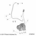 R19RSU99AS RANGER 1000XP PS CREW NSTR Drive train, front gearcase mounting - r19rsu99as ...