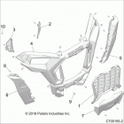 RZR XP TURBO S Body, front bumper - z20pal92ag  /  ap  /  bg  /  ...