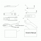 Z19VHA57B2/E57BM RZR 570 References, tool kit and owners manual - z19vha57b...