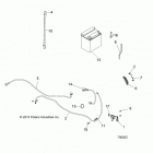 RANGER 500 Electrical, battery - r20maa50b1  /  b7 (700502)