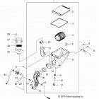 RZR 170 Engine, air intake system - z20yav17b2  /  b4  /  ...