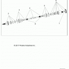 POL GEN 1000 DLX ABS EPS EU TR ZUG  (G20GAE99F2/EFS/BFM/BCM/SFS/SC2) Drive train, front half shaft - g20gab99fm  /  bcm...