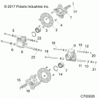RANGER 1000XP PS NSTR RC Suspension, rear carrier - r20rrw99a9  /  aa  /  a...