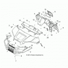 RANGER 570 Body, hood, dash and grill - r21maa57b1  /  b9  / ...
