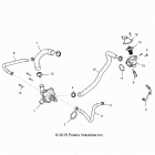 RZR TURBO 4 Engine, waterpump and bypass - z20n4e92al  /  ar  ...