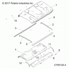 R19RRU99A9/AD/AJ/AP/B9/BD/BJ/BP RANGER 1000XP PS NSTR Body, roof - r19rru99a9  /  ad  /  aj  /  ap  /  b...