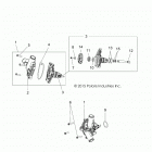 R18RT_87 RGR 900 XP ALL OPTIONS Engine, cooling, waterpump - r18rt_87 all options ...