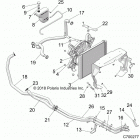RZR XP Engine, cooling system - z20nae99fc  /  e99nc  /  ...