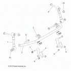 RZR TURBO 4 Suspension, front, stabilizer bar - z20n4e92al  / ...