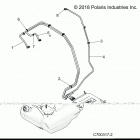 RZR XP TURBO 3PC Body, fuel lines, std. - z20nae92al  /  ar (c70031...
