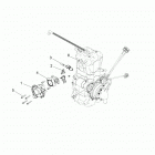 RANGER 570 CREW FULL SIZE Engine, throttle body and fuel rail - r21cda57a1  ...