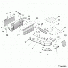 RZR XP TURBO 3PC Engine, exhaust system - z20nae92al  /  ar (c70039...