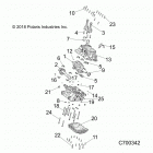 RANGER 1000 EPS HD, EVAP (R21RRH99AC/BC) Engine, crankcase and crankshaft - r21rrh99ac  /  ...