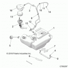RZR 1000S4 Body, fuel tank - z20a4e99ah  /  lh (c700297)