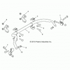 POLARIS GENERAL 1000 PREM (G20GAP99AM) Suspension, rear stabilizer bar - g20gap99am (7008...