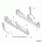 RZR 1000S4 Body, rocker panels - z20a4e99ah  /  bh  /  lh (c7...