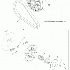 R18RT_87 RGR 900 XP ALL OPTIONS Drive train, clutch, secondary - r18rt_87 all opti...