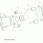 R18RT_87 RGR 900 XP ALL OPTIONS Brakes, rear caliper - r18rt_87 all options (49rgr...