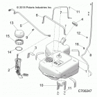 R19RSM99AL RANGER 1000XP PS CREW MUD Body, fuel tank - r19rsm99al (c700247)