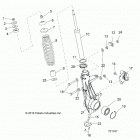 RANGER 570 CREW FULL SIZE Suspension, front strut - r21cda57a1  /  b1 (70116...