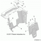 RZR RS1 PS MD Body, rear closeoff - z20s1e99ng (c700093-12)