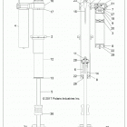 RZR XP 4 Suspension, rear shock internals - z20n4e99ac  /  ...