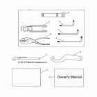 RANGER 570 CREW References, tool kit and owners manuals - r21m4a57...