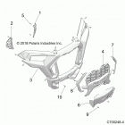 RZR XP 4 Body, front bumper - z20n4e99ac  /  al  /  an  /  ...