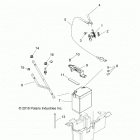 Z19VHA57B2/E57BM RZR 570 Electrical, battery - z19vha57b2  /  e57bm (701250...