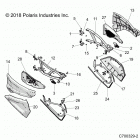 RZR XP1000 Body, doors - z20nak99af  /  ak  /  bf  /  bk (c70...