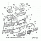 RANGER 1000 PS CREW (R20RSE99AA/AP/AX/NP) Body, dash - r20rse99aa  /  ap  /  ax  /  np (c700...