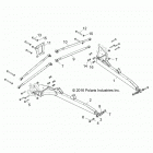 RZR TURBO 4 Suspension, rear control arms - z20n4e92al  /  ar ...