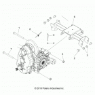 RANGER EV Drive train, main gearcase mounting - r21maae4g8  ...