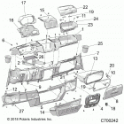 R19RSM99AL RANGER 1000XP PS CREW MUD Body, dash - r19rsm99al (c700242)