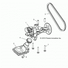 RZR TURBO 4 Engine, oil pump - z20n4e92al  /  ar  /  bl  /  br...
