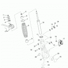 RANGER 570 EPS, EU Suspension, front strut - r21maa57f1  /  f9  /  sf...